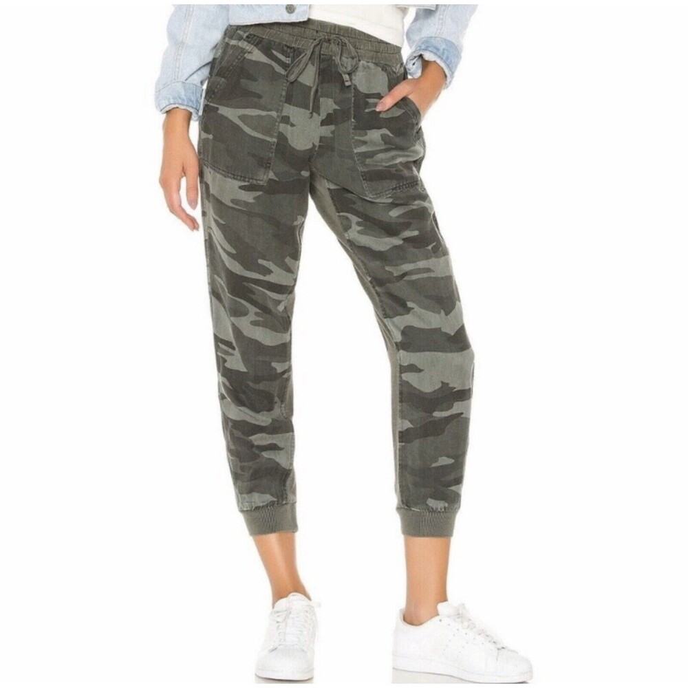 Splendid Camouflage Comfort Joggers Lightweight Pockets XL